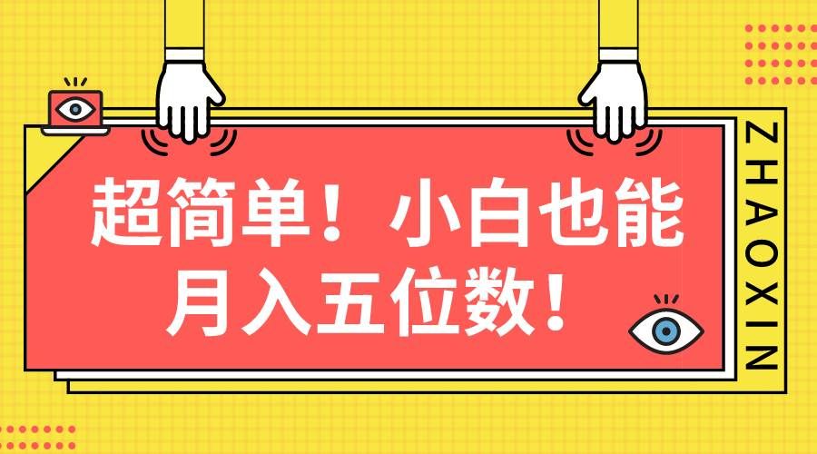 （10257期）超简单图文项目！小白也能月入五位数-云商网创