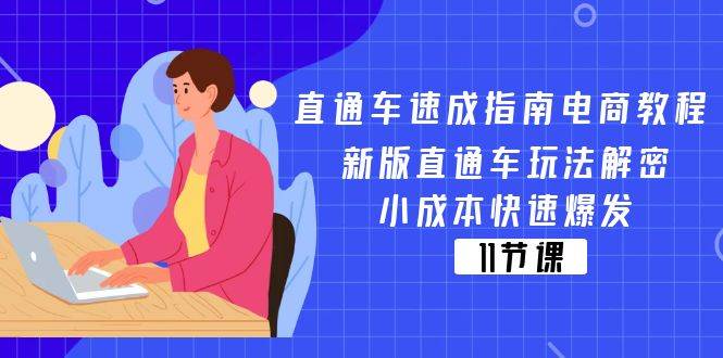 （11537期）直通车 速成指南电商教程：新版直通车玩法解密，小成本快速爆发（11节）-云商网创