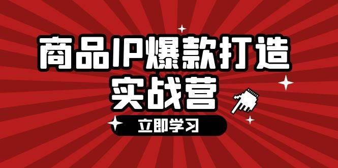 （12136期）商品-IP爆款打造实战营【第四期】，手把手教你打造商品IP，爆款 不断-云商网创