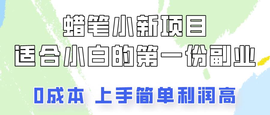 蜡笔小新项目拆解，0投入，0成本，小白一个月也能多赚3000+-云商网创