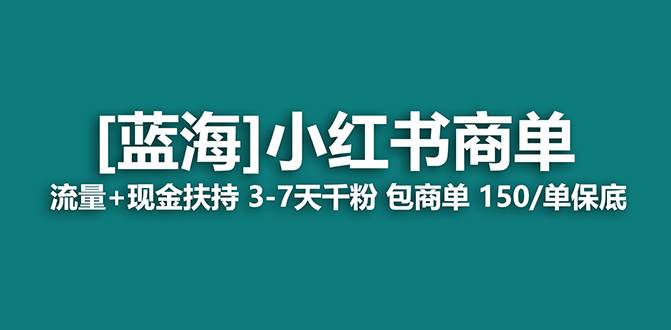 【蓝海项目】小红书商单！长期稳定 7天变现 商单一口价包分配 轻松月入过万-云商网创