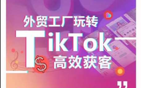 外贸工厂玩转TikTok高效获客，多种引流方式与账号定位技巧，拆解爆款短视频打造成功案例-云商网创