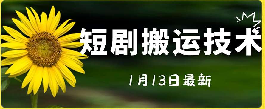 最新短剧搬运技术，电脑手机都可以操作，不限制机型-云商网创