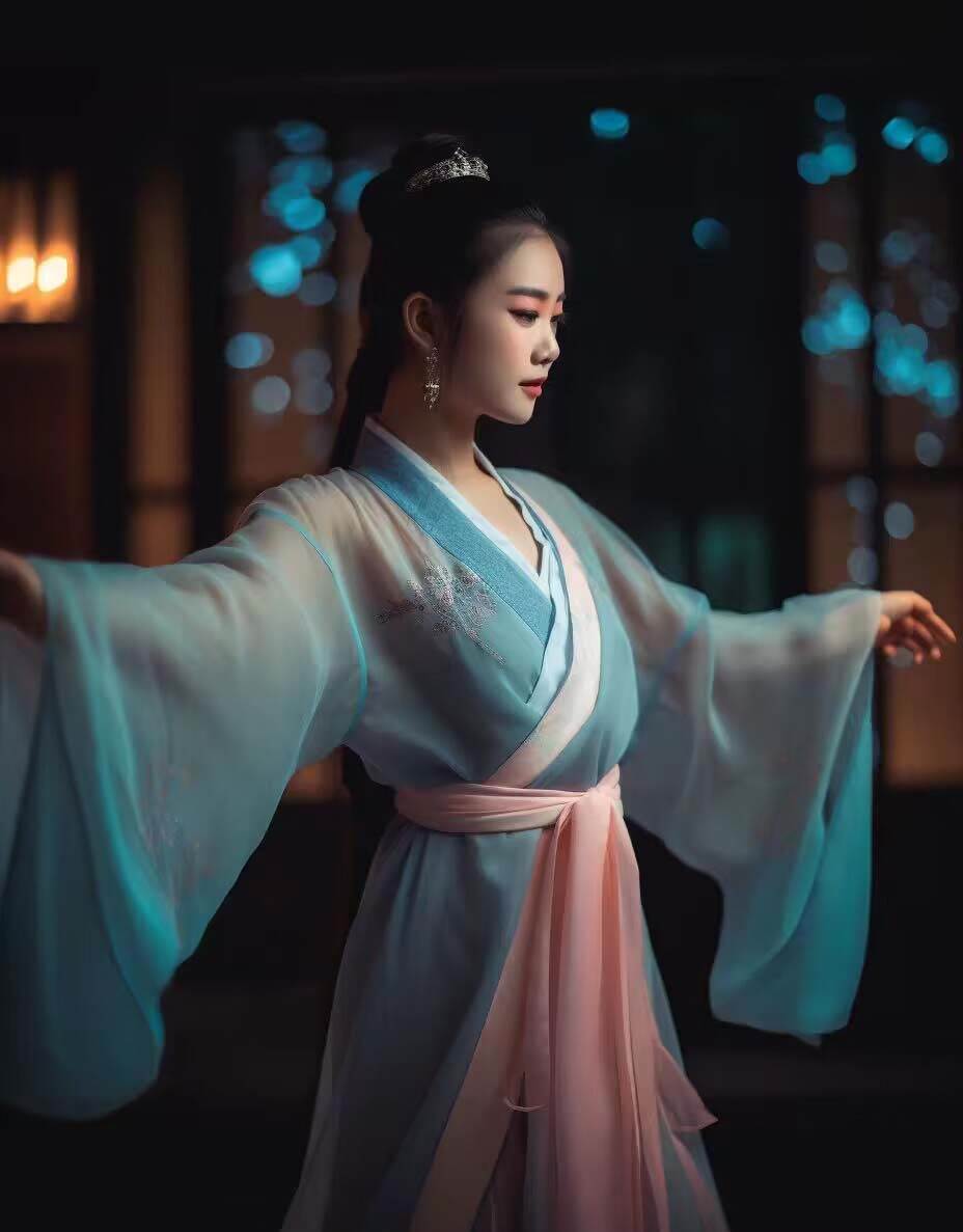 图片[10]-Midjourney关键词-AI生成中国风古装汉服美女人像提示关键词-云商网创