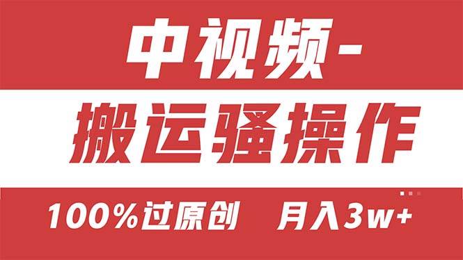 【中视频新思路】双重去重100%过原创，无脑搬运一键多渠道发布，一人可…-云商网创