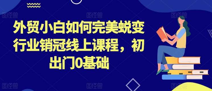 外贸小白如何完美蜕变行业销冠线上课程，初出门0基础-云商网创