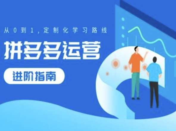 拼多多运营进阶指南，从0到1定制化学习路线-云商网创