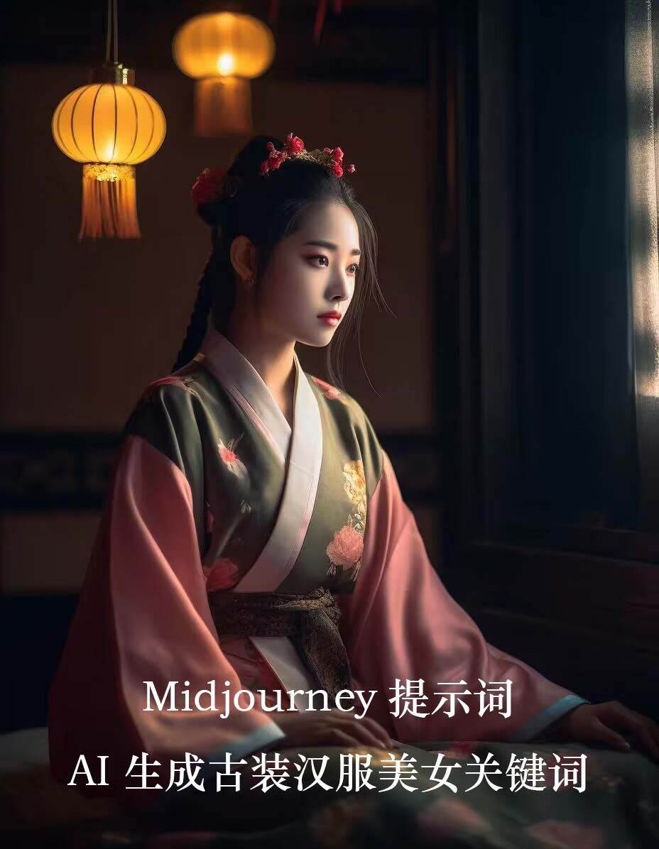 图片[2]-Midjourney关键词-AI生成中国风古装汉服美女人像提示关键词-云商网创
