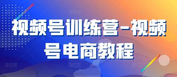 视频号训练营-视频号电商教程-云商网创