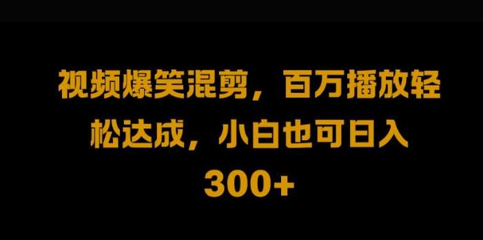 视频号零门槛，爆火视频搬运后二次剪辑，轻松达成日入1k【揭秘】-云商网创