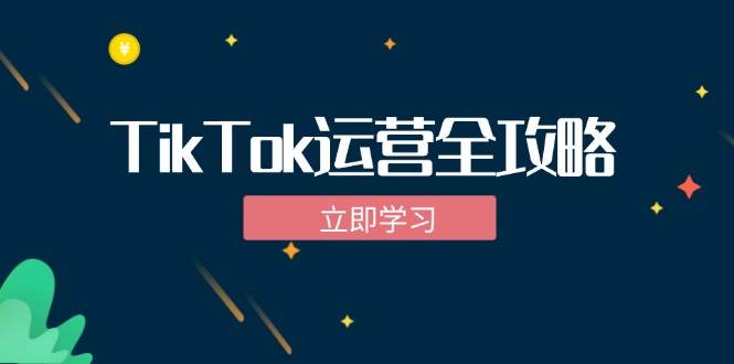 （12739期）TikTok实战运营全攻略：从下载软件到变现，抖音海外版实操教程-云商网创