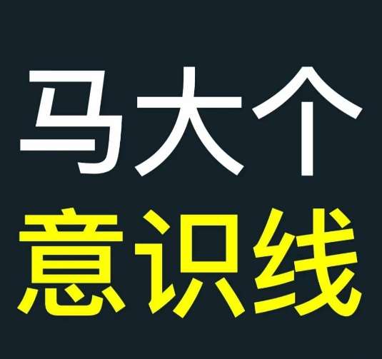 马大个意识线，一门改变人生意识的课程，讲解什么是能力线什么是意识线-云商网创