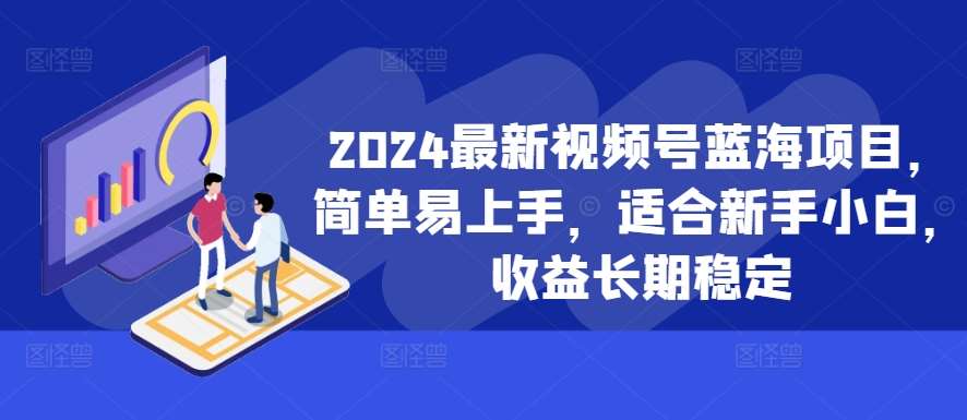 2024最新视频号蓝海项目，简单易上手，适合新手小白，收益长期稳定-云商网创