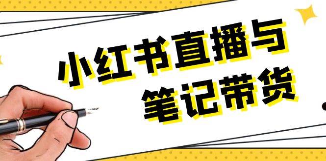 （13688期）小红书直播与笔记带货：选品、上架、笔记写作、视频剪辑及直播话术等-云商网创
