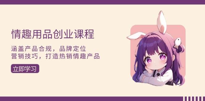 （13682期）情趣用品创业课程：涵盖产品合规，品牌定位，营销技巧，打造热销情趣产品-云商网创