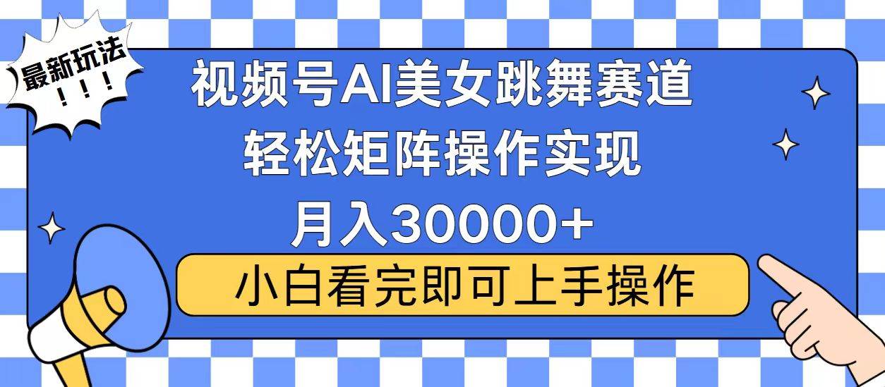 （13813期）视频号蓝海赛道玩法，当天起号，拉爆流量收益，小白也能轻松月入30000+-云商网创