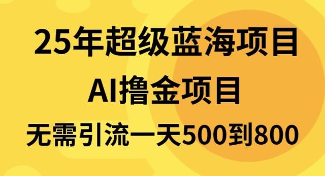 （13746期）25年超级蓝海项目一天800+，半搬砖项目，不需要引流-云商网创