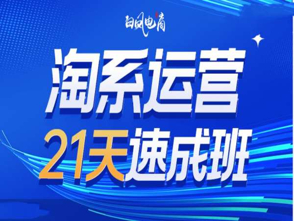 淘系运营21天速成班35期，年前最后一波和2025方向-云商网创