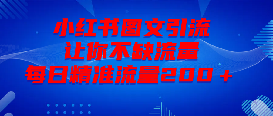 最新！小红书图文引流，全面解析日引300私域流量，是怎样做到的！-云商网创