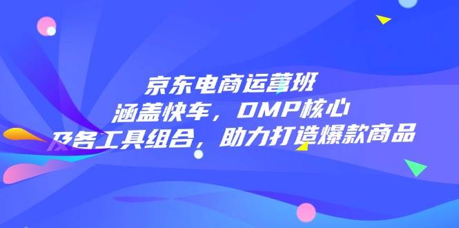（14131期）京东电商运营班：涵盖快车，DMP核心及各工具组合，助力打造爆款商品-云商网创