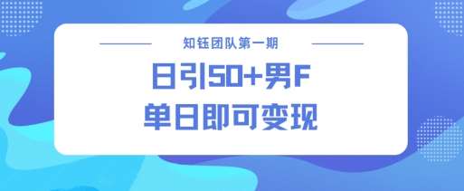 男粉引流新方法不违规，当日即可变现-云商网创