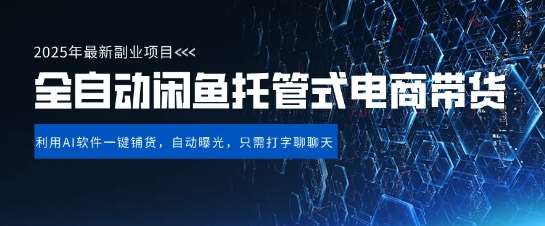 【闲鱼全自动电商带货】三年磨一剑，一朝露锋芒，长期稳定项目，单日稳定变现5张【揭秘】-云商网创