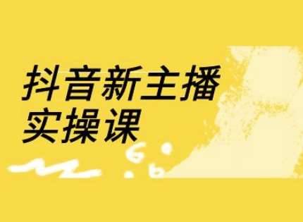 抖音新主播实操课，直播间流量运营线上实操课(18节)-云商网创