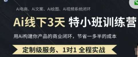 AI实操培训第20-21期线下，0基础保姆级教程，3月最新整理，企业获客、降本增效、打造超级个体-云商网创