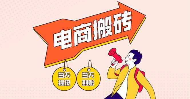 （14310期）电商搬砖项目，单机日收益300+，非常暴力，小白上手就会-云商网创