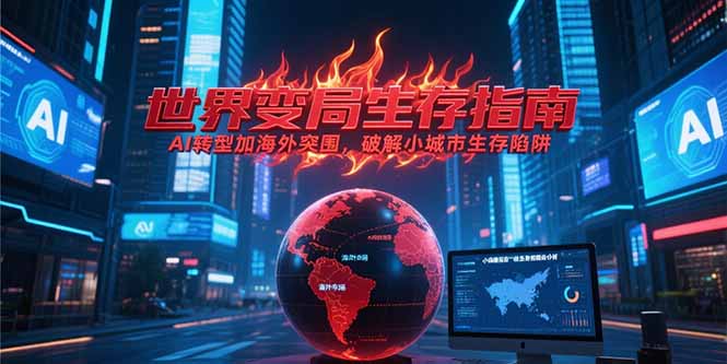 （15220期）付费文章《世界变局生存指南，AI转型加海外突围，破解小城市生存陷阱》-云商网创