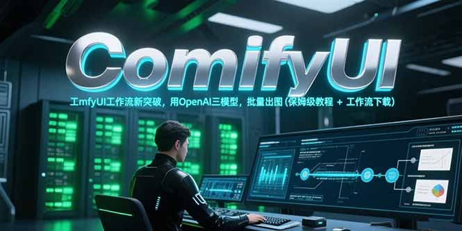 （15191期）ComfyUI工作流新突破，用OpenAI三模型，批量出图(保姆级教程+工作流下载)-云商网创