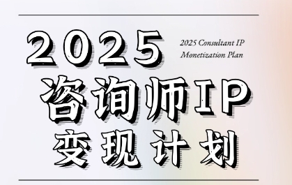 7天构建咨询师变现系统，2025咨询师IP变现计划训练营-云商网创