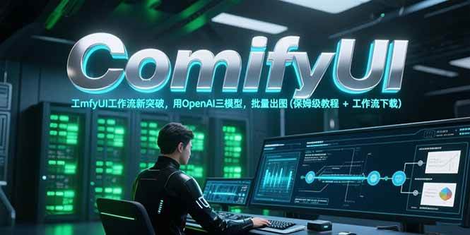 ComfyUI工作流新突破，用OpenAI三模型，批量出图(保姆级教程+工作流下载)-云商网创