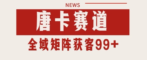 唐卡赛道私域引流获客 自热矩阵SOP日引流99+精准客资【揭秘】-云商网创