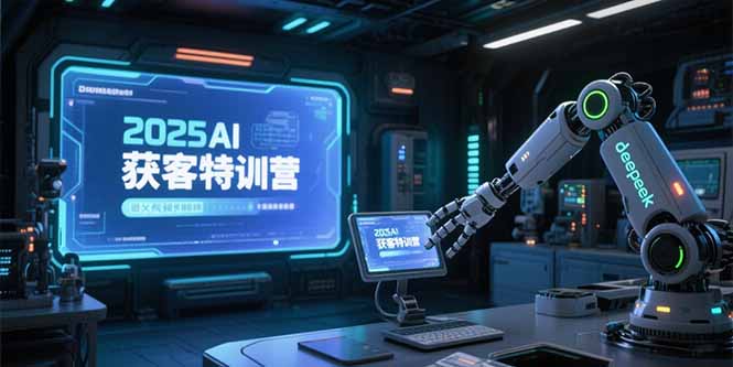 （15289期）2025AI获客特训营，AI图文视频全制作，deepseek工具实操教学-云商网创