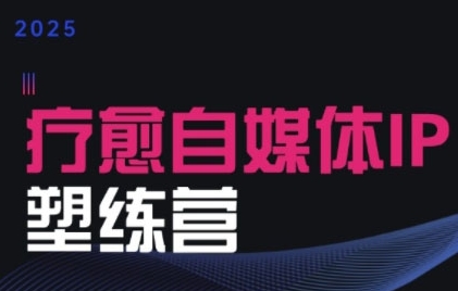 2025治愈自媒体IP训练营，专为疗愈领域从业者打造-云商网创