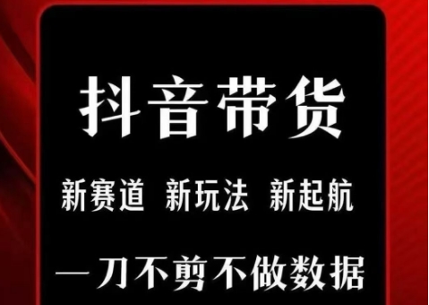 抖音短视频一刀不剪带货，不剪辑，不直播，每天发个视频，等着出单获取带货佣金-云商网创