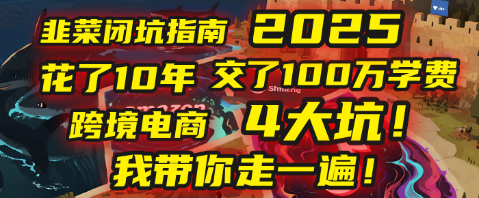 我花了10年，交了上百万学费，才看透跨境电商的4个真相！2025年，这堂课帮你把钱省回来 2025年别再当跨境“炮灰”了！亚马逊、TikTok、独立站、Temu，这4个平台的坑，我带你走一遍！-云商网创